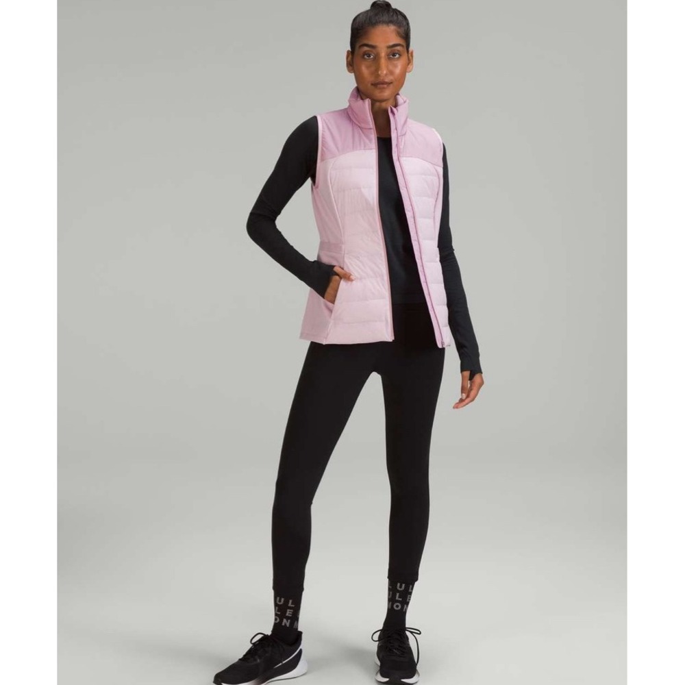 Lululemon Down For It All Vest‎ Size 6